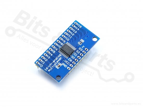 4067 16-kanaals analoge multiplexer/demultiplexer breakout board